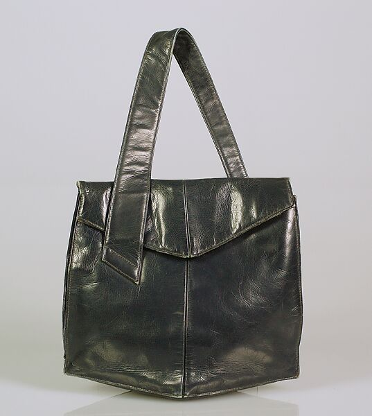 Afternoon bag, Leather, American 