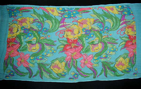 Scarf, Silk, French 