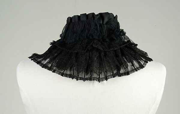 Collar, Silk, American