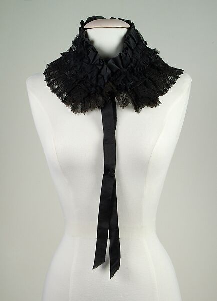 Collar, Silk, American 