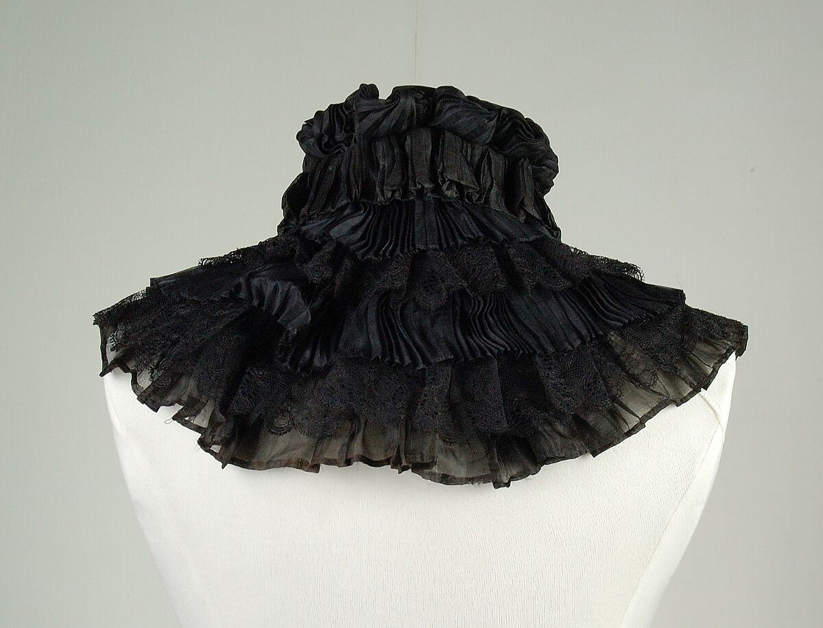 Collar, Silk, American