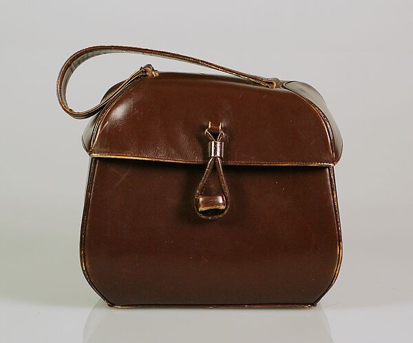 Afternoon bag, Alan (American), Leather, American 