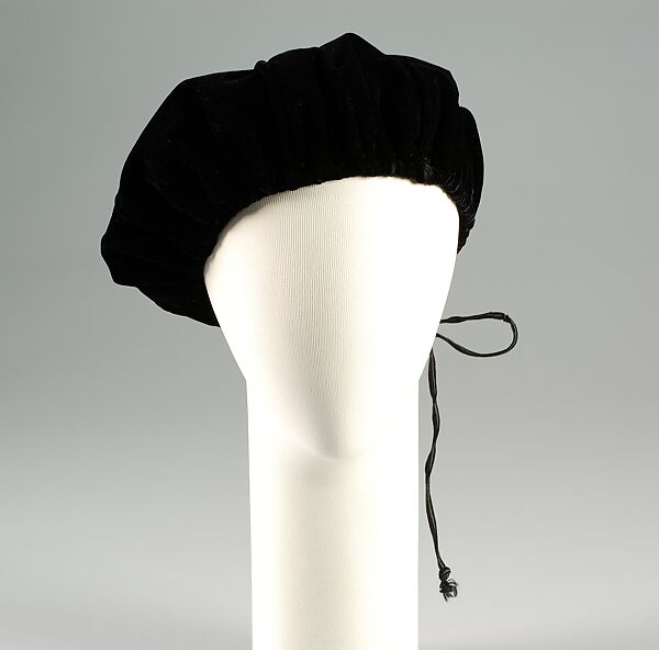 Evening hat, John-Frederics (American, 1929–1948), Silk, American 