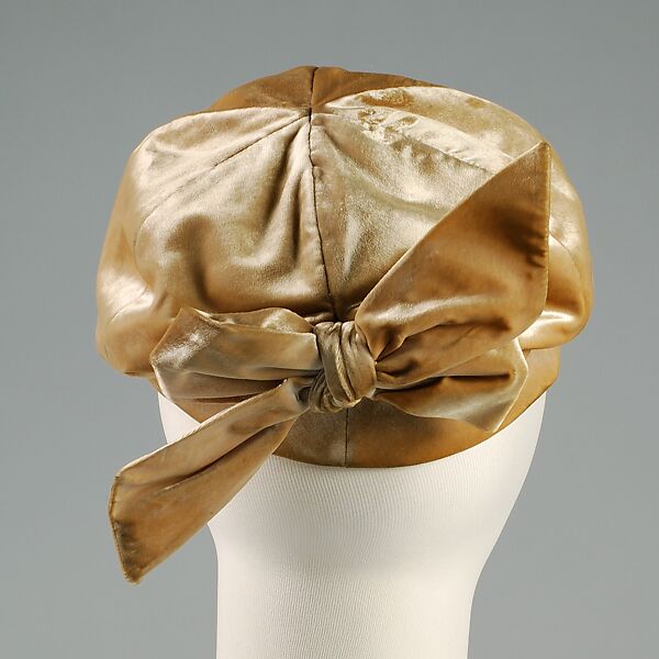 Hat, John P. John (American, born Germany, 1902–1993), Synthetic, American