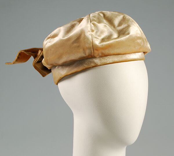 Hat, John P. John (American, born Germany, 1906–1993), Synthetic, American 