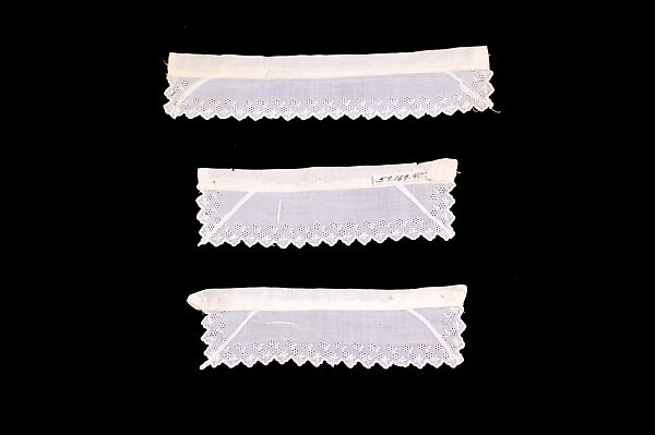 Accessory set, Linen, American 