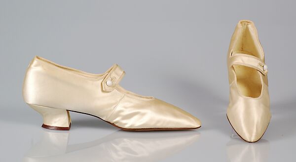 Wedding shoes, Alexander&#39;s (American), Silk, American 