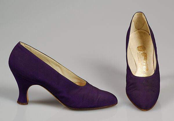 Evening pumps, N. Greco (French), Silk, French 