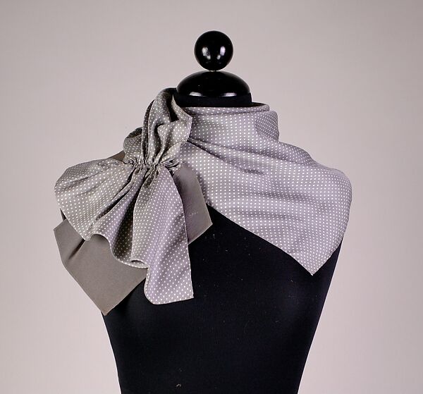 Scarf, Caroline Reboux (French, active 1870–1956), Silk, French 