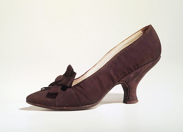 Evening shoes, Frank Mazane (American), Silk, American