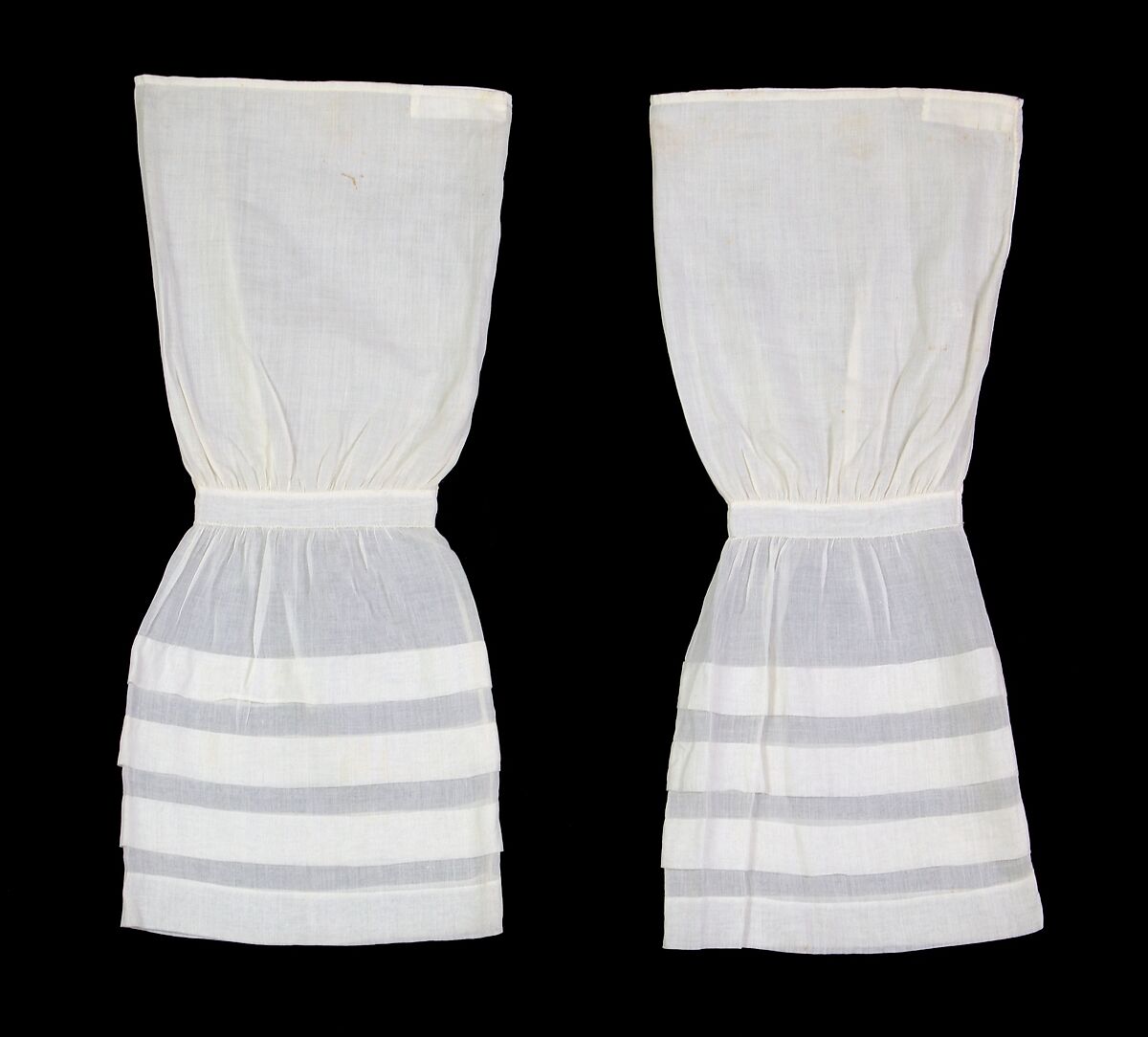 Undersleeves, Cotton, American 
