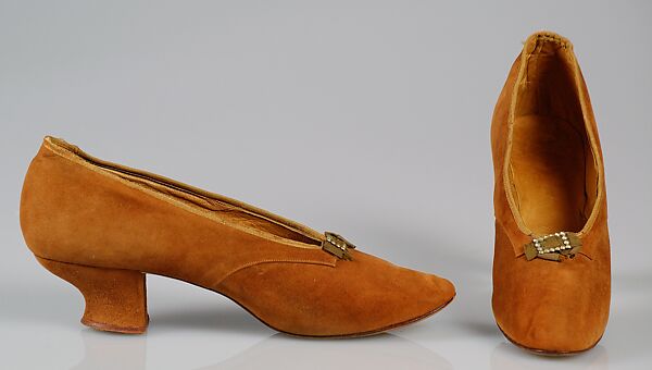 Slippers, Alfred J. Cammeyer (American, founded New York, active 1875–1930s), Leather, American 