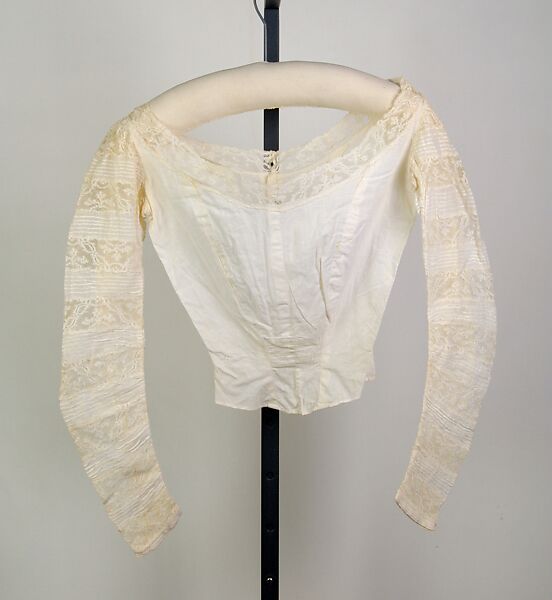 Blouse, Cotton, American 