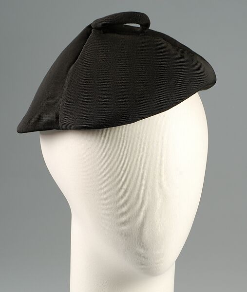 Hat, Janine Lacroix, Silk, French 