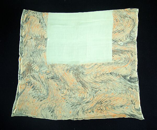 Evening stole, Silk, French 