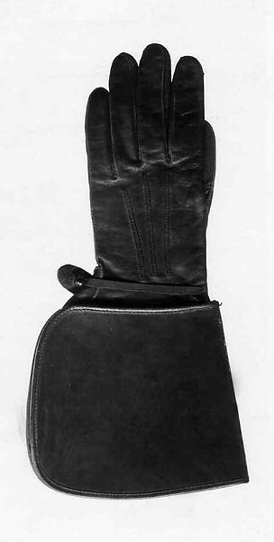 Gloves, Hansen's, Leather, American