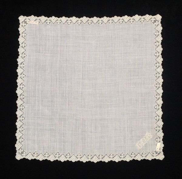 Handkerchief | probably French | The Metropolitan Museum of Art