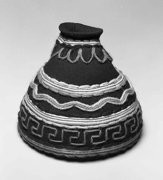 Hat, Sally Victor (American, 1905–1977), Wool, silk, American