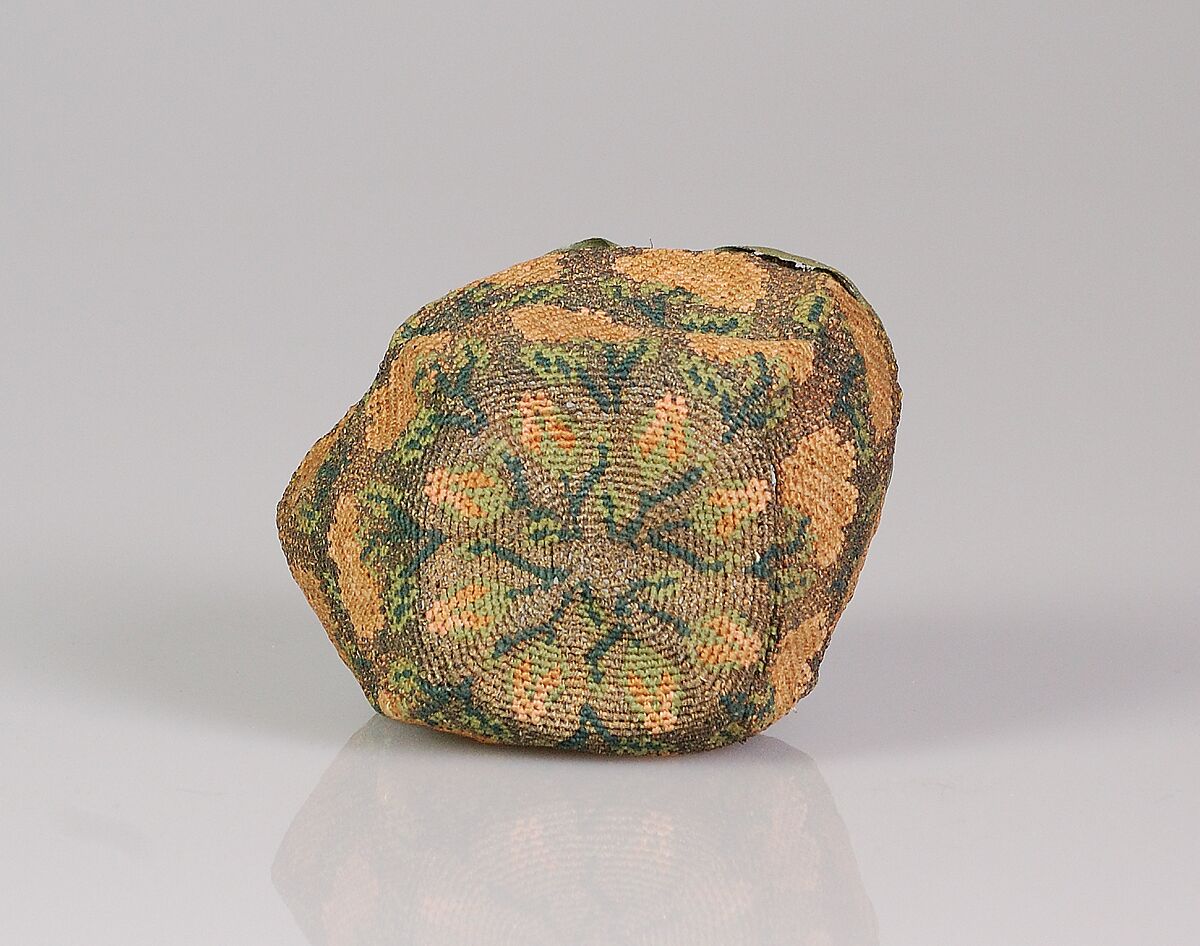 Pouch, Silk, metallic, Eastern European