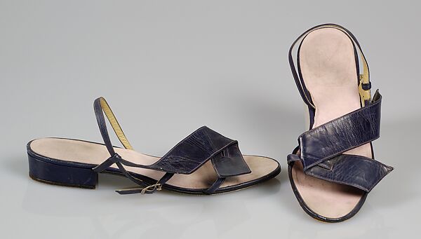 Sandals, Derigú (Italian), Leather, Italian 