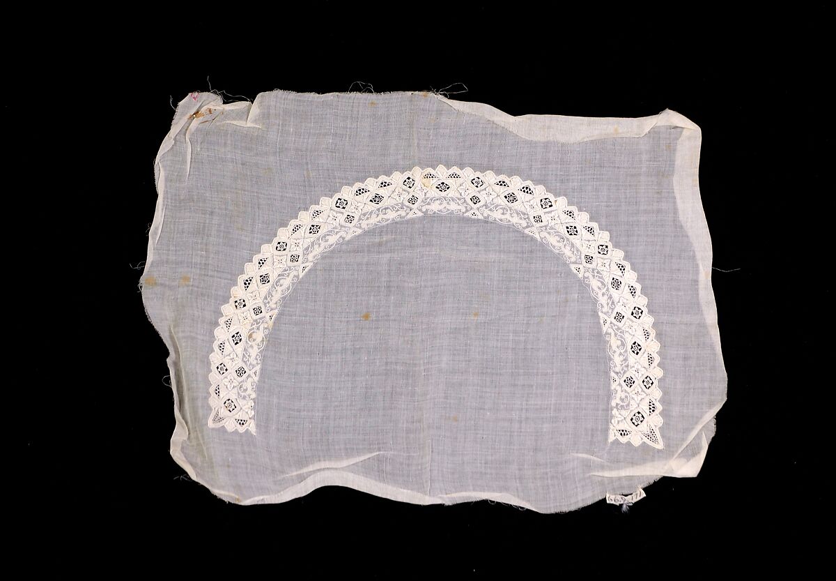 Collar, Linen, French 