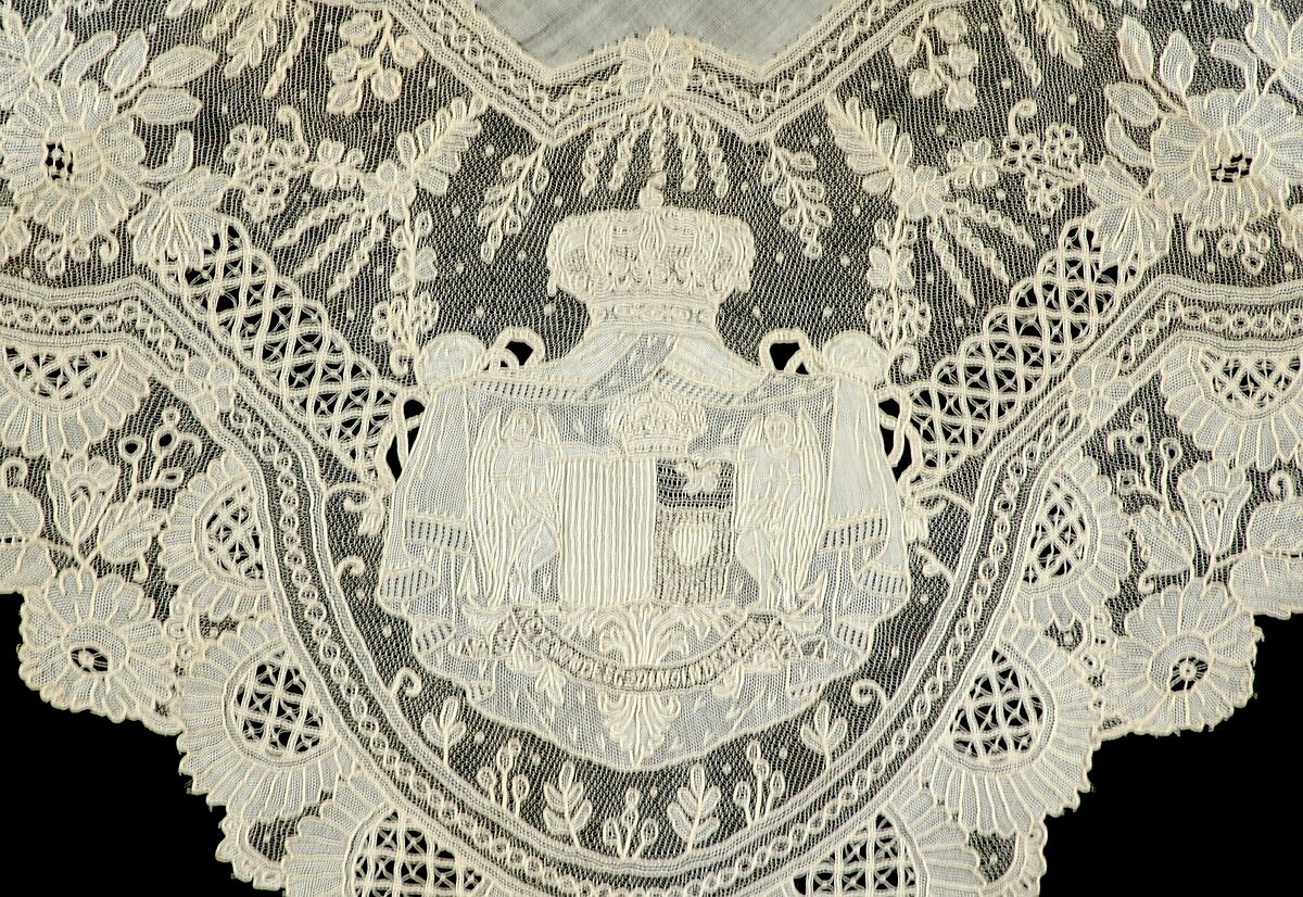 Handkerchief, Linen, probably Belgian