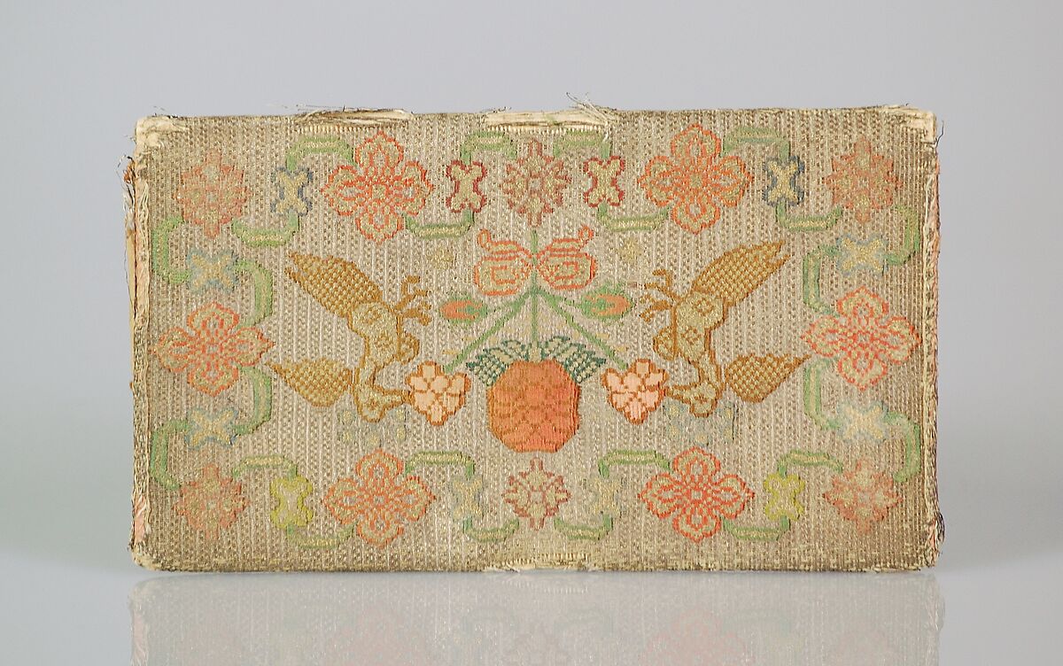 Bag, Silk, metal, European
