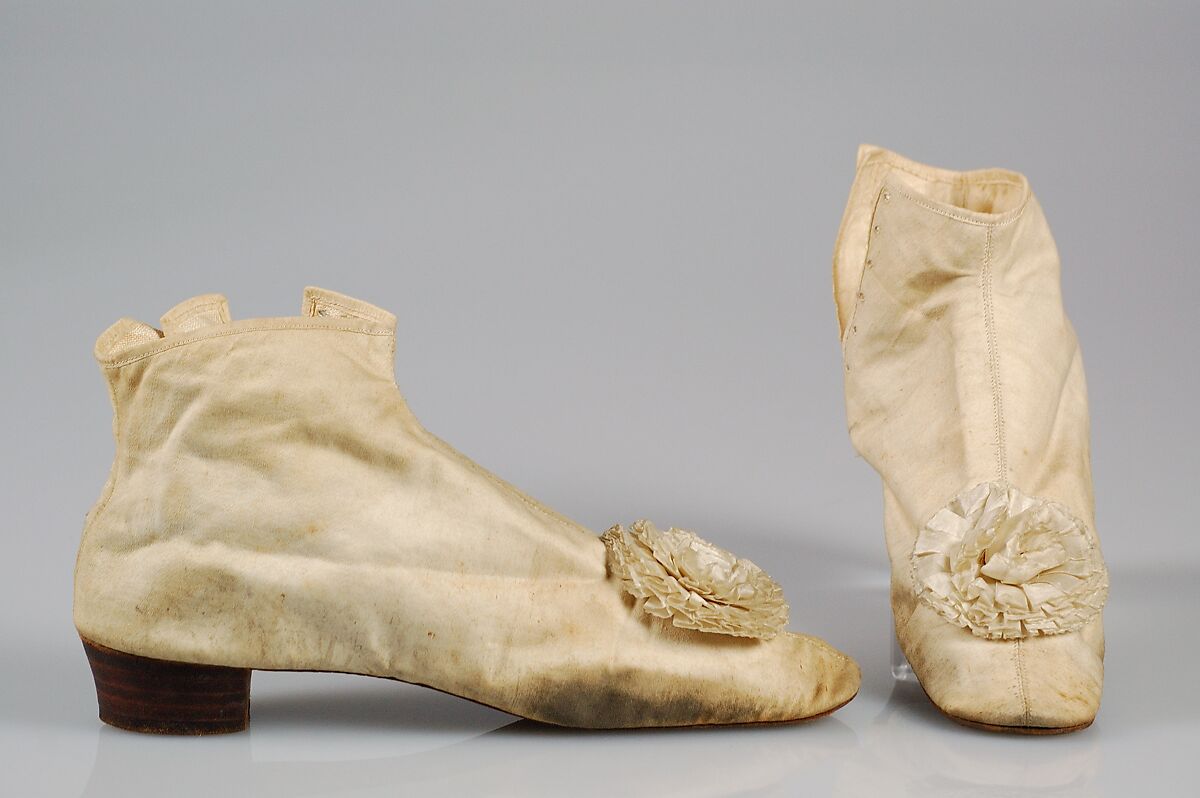 Walking boots, Cotton, silk, American 