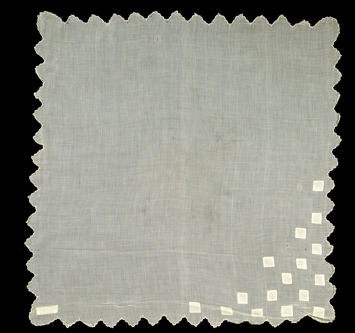 Fichu, Cotton, American 