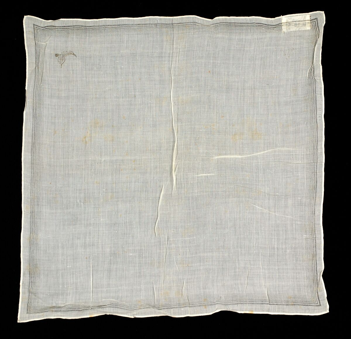 Handkerchief, Linen, American 