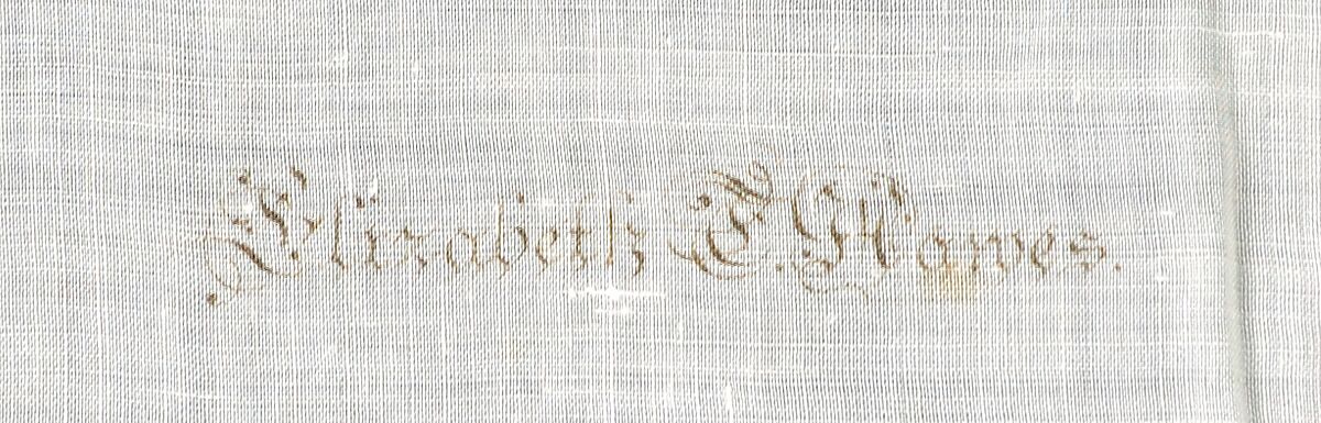 Handkerchief, Linen, American