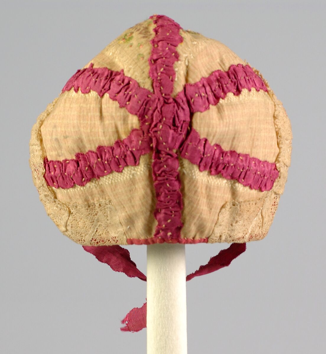 Cap, Cotton, silk, European