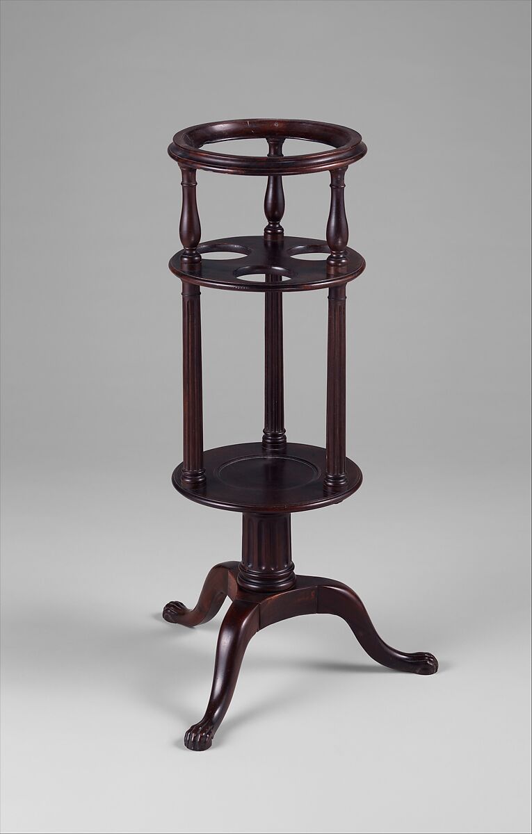 Basin stand, Mahogany, American 