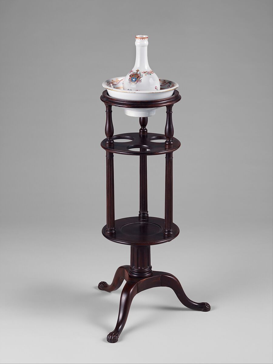 Basin stand, Mahogany, American