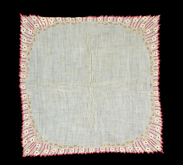 Handkerchief, Cotton, American 