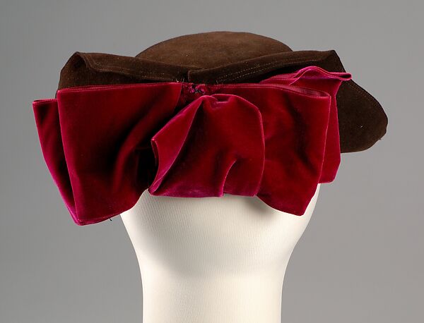 Hat, Eugénie Safontas, Wool, hair, synthetic, French