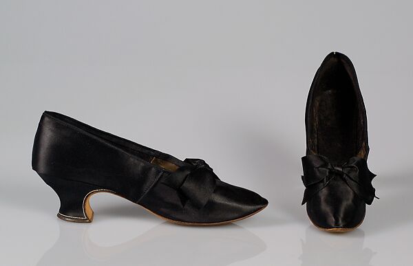 Evening shoes, J. Ferry, Silk, French 