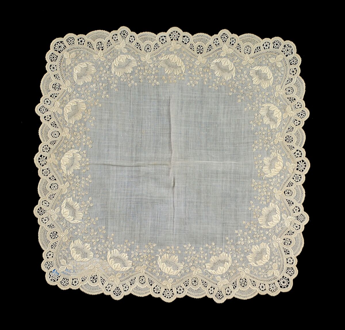 Handkerchief, Linen, Belgian 