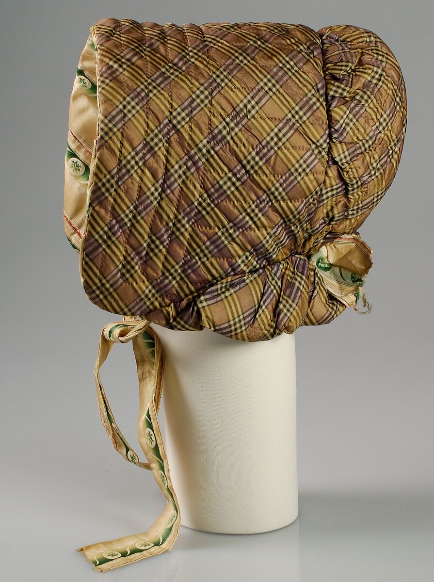 Bonnet, Silk, American 