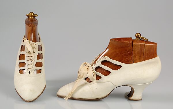 Shoes, Pierre Yantorny (Italian, 1874–1936), Leather, French 