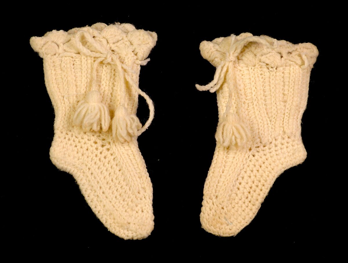 Bootees, Wool, American 