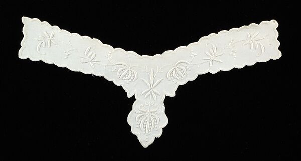 Collar, Linen, American 