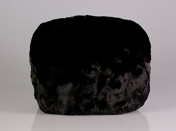 Muff, Fur, silk, American 
