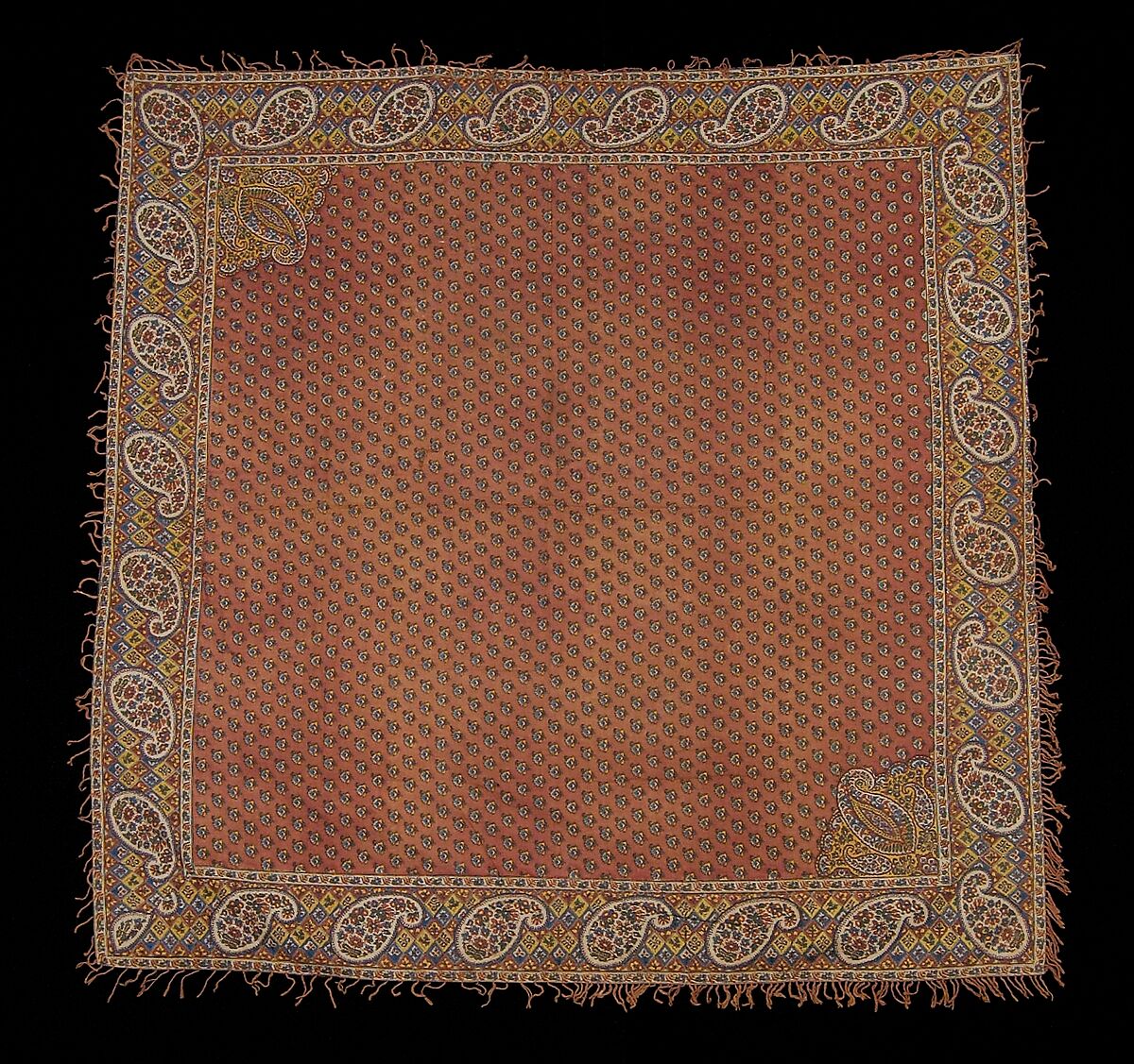 Shawl, Cotton, American 