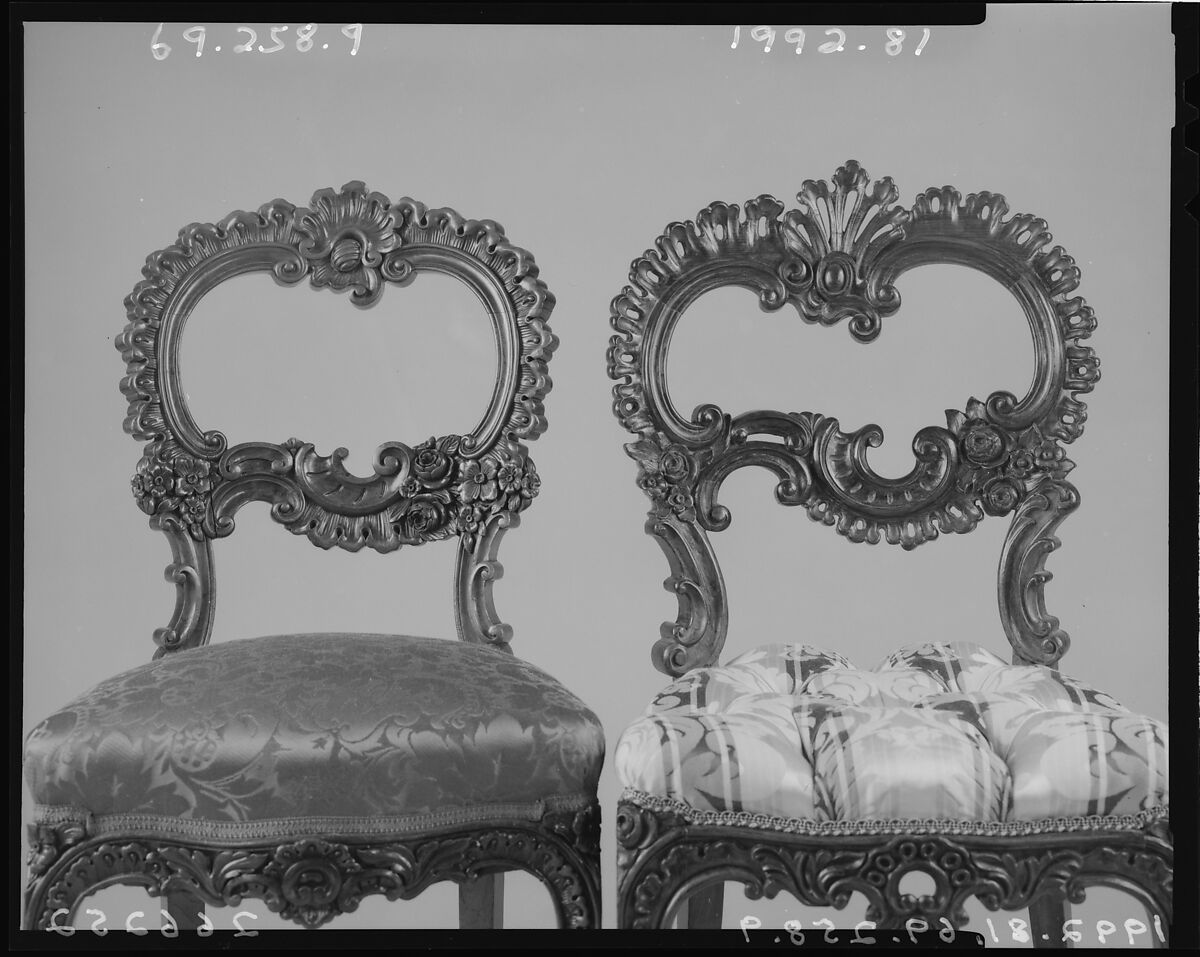 Side Chair, Attributed to Joseph Meeks &amp; Sons (American, New York, 1829–35), Rosewood, American