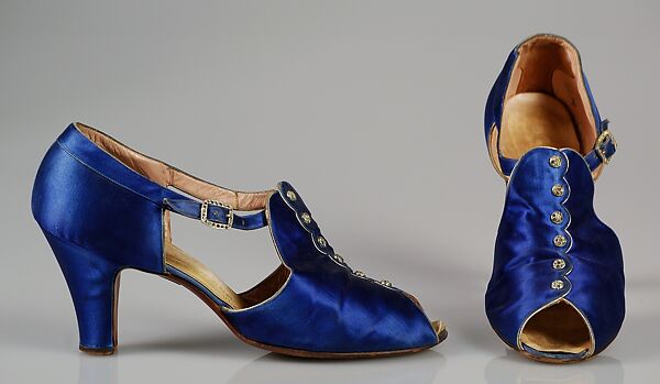 Evening shoes, Saks Fifth Avenue (American, founded 1924), Silk, American 