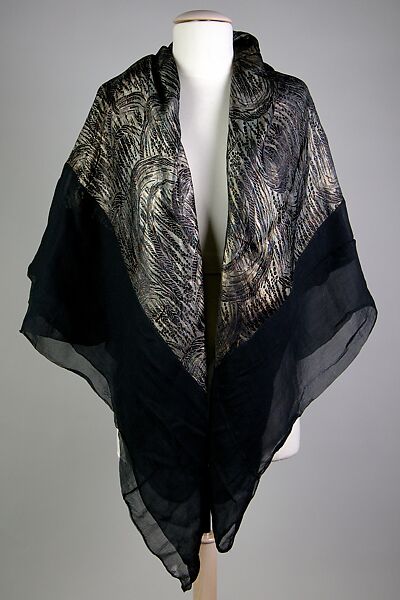 Evening shawl | American | The Metropolitan Museum of Art