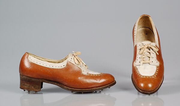 Athletic shoes, G. Fox &amp; Company (American, Hartford, Connecticut 1847–1993), Leather, American 