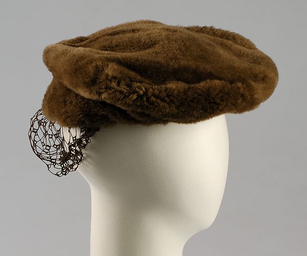 Hat, G. Fox &amp; Company (American, Hartford, Connecticut 1847–1993), Fur, American 