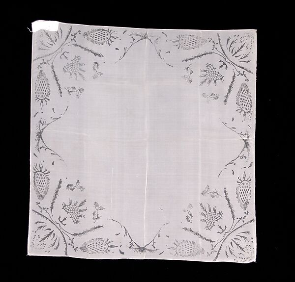 Handkerchief, Silk , American 
